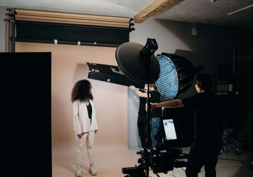 Product Photography to Elevate Clothing Brands Professional product photography setup for clothing brand apparel